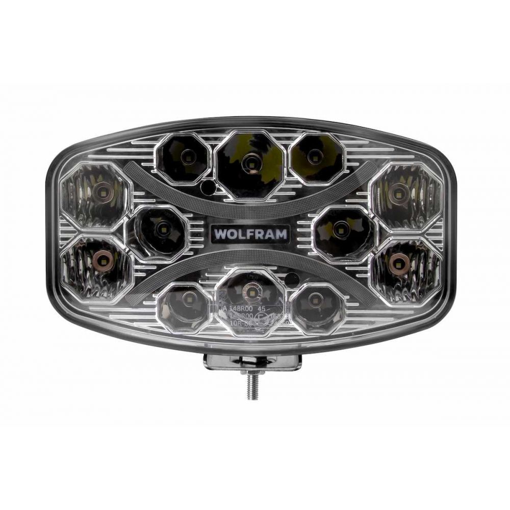 Dikdörtgen LED Sis Farı Tır İçin Beyaz + Sarı Işık 10V-30V 60W – Ağır Vasıta Sis Lambası, Kamyon Off Road Projektör