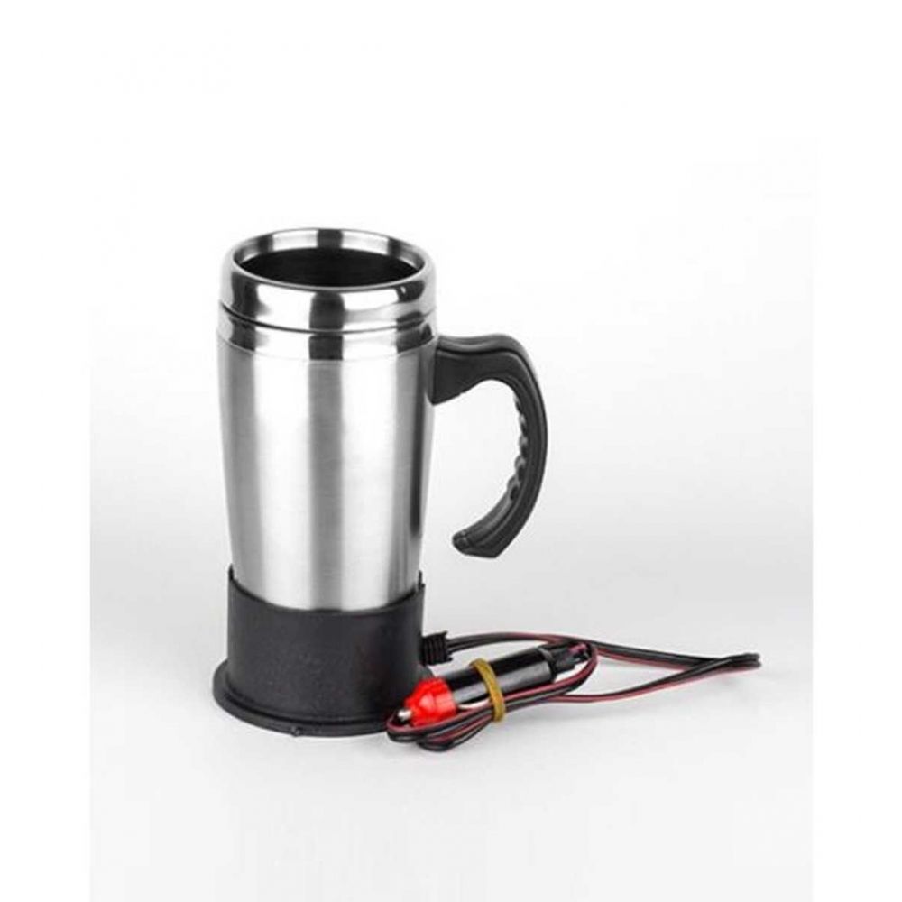 GROSS 24V Araç İçi Su Isıtıcı Termos – Çakmak Girişli Oto Kettle 24 Volt Seyahat Tipi Su Kaynatıcı (Tır & Kamyon Uyumlu)